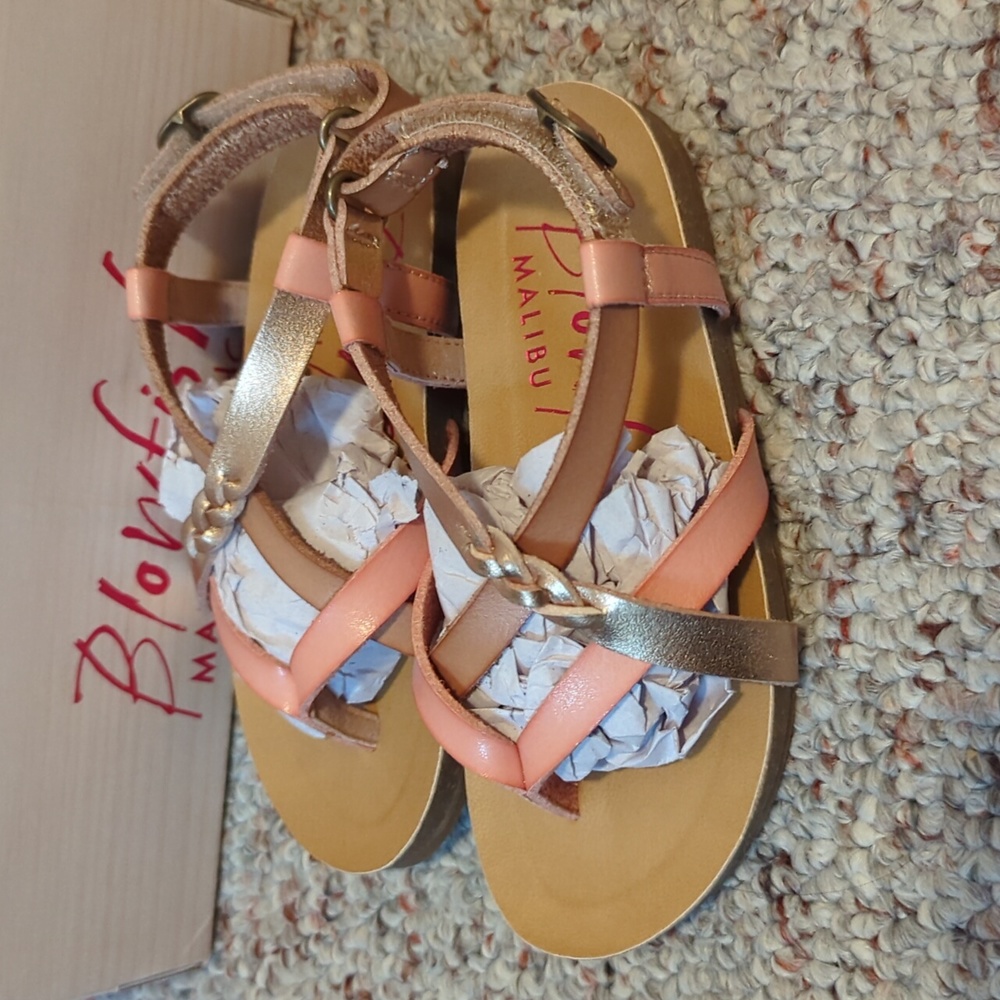 Toddler's blowfish sandals size 8 brand new in box